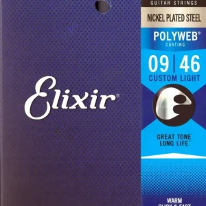 Kup teraz Elixir 12025 CuLt 9-46 PolyWeb – struny do gitary elektrycznej