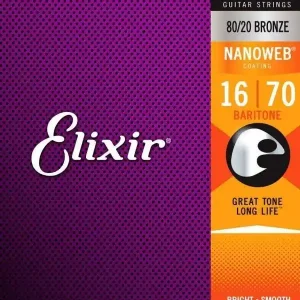 Nowość Elixir 11306 – struny akustyczne barytonowe 16–70