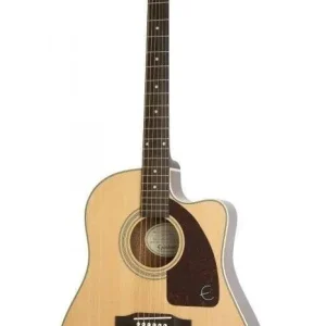 Najlepsza cena Epiphone J-15 EC Deluxe Fishman Presys-II Incl. Hard Case NA Natural zestaw gitara elektro-akustyczna z futerałem