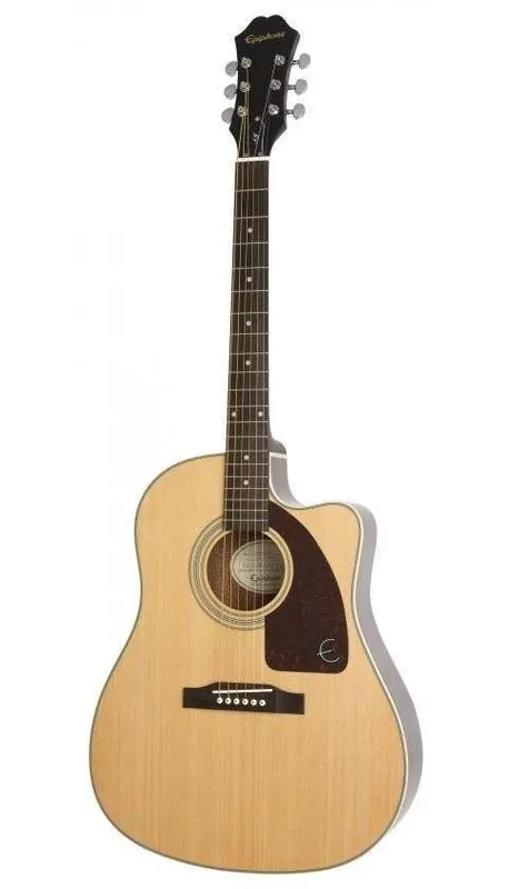 Najlepsza cena Epiphone J-15 EC Deluxe Fishman Presys-II Incl. Hard Case NA Natural zestaw gitara elektro-akustyczna z futerałem