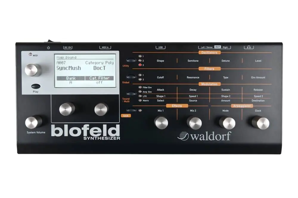 WALDORF Blofeld Black - syntezator desktopowy moduł wavetable Zniżka