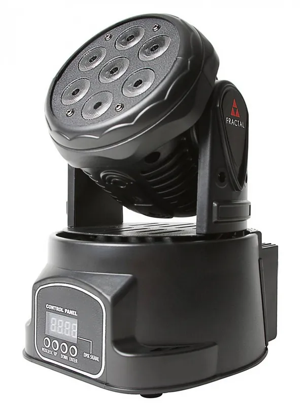 Okazja Ruchoma głowa LED Fractal Lights Mini Moving Head 7x10W RGBW