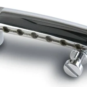 Gibson TP010 Chrome Stop Bar With Studs & Inserts - strunociąg Dostępne od ręki