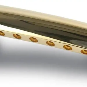 Wyprzedaż Gibson TP020 Gold Stop Bar With Studs & Inserts - strunociąg
