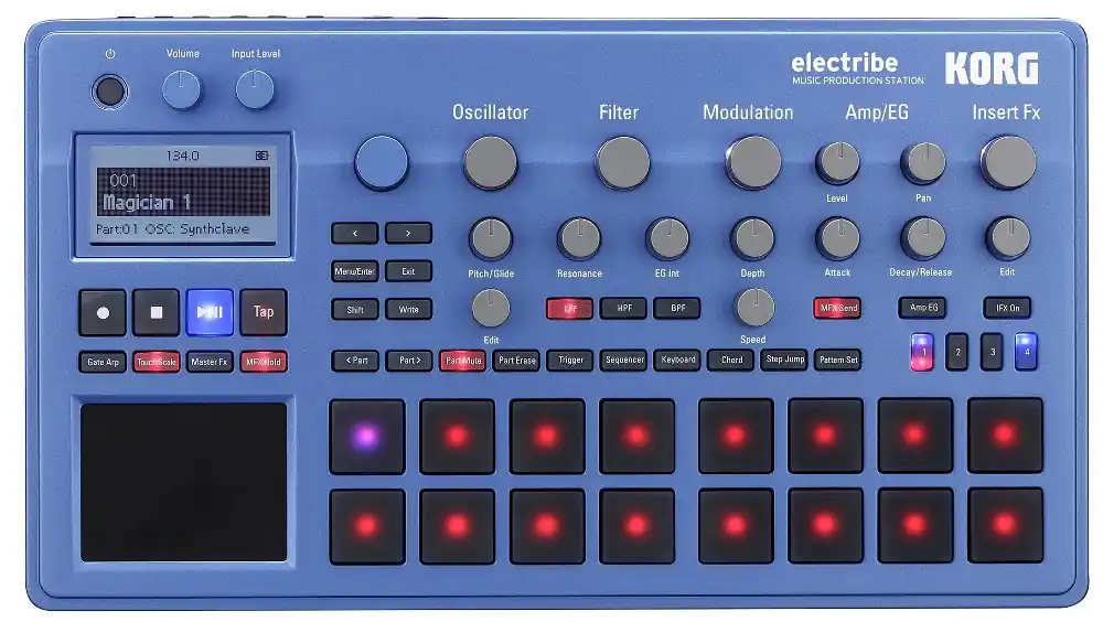 Obniżka ceny KORG ELECTRIBE 2 Blue - Sampler stacja muzyczna