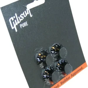 Zniżka Gibson Top Hat HK-010 – czarne gałki do gitary