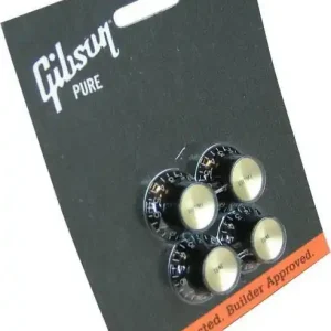 Gibson MK-020 Top Hat Black/Gold – gałki do gitary Promocja