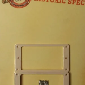 Hit sprzedaży Gibson Historic Creme Neck and Bridge Pickup Ring Set PR035