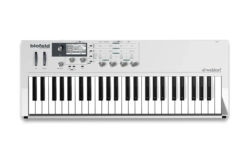 WALDORF Blofeld Keyboard White - syntezator Wysoka jakość