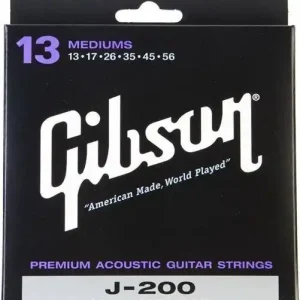 Oferta Gibson J-200 Deluxe 13-56 – struny fosforobrązowe do gitary akustycznej