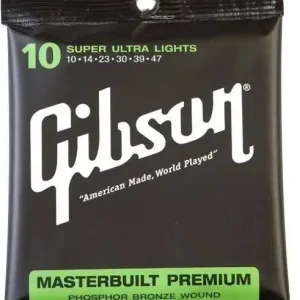Nie przegap Gibson Masterbuilt 010-047 Super Ultra Light SAG-MB10