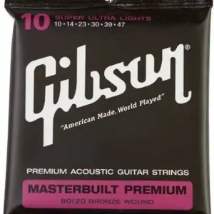 Gibson Masterbuilt Premium 8020 Brass 010-047 SAG-BRS10 Oferta