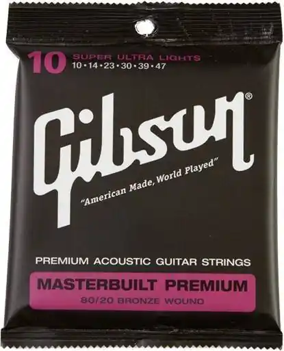 Gibson Masterbuilt Premium 8020 Brass 010-047 SAG-BRS10 Oferta