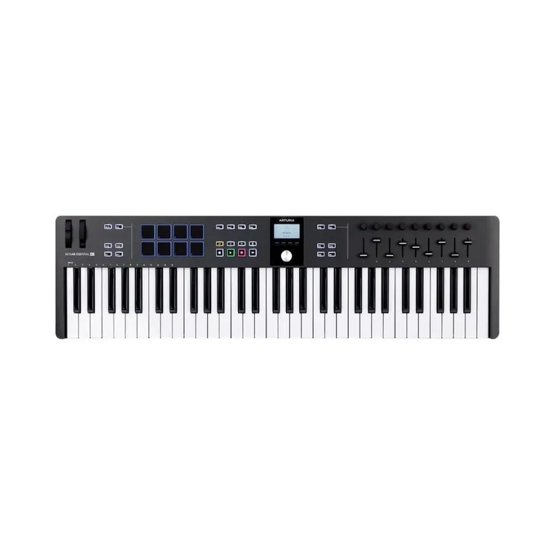 Do wyczerpania zapasów ARTURIA KeyLAB Essential 61 mk3 Black - klawiatura sterująca