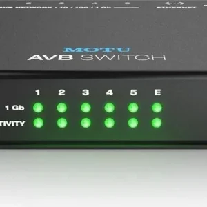 Obniżka ceny MOTU AVB Switch Ethernet