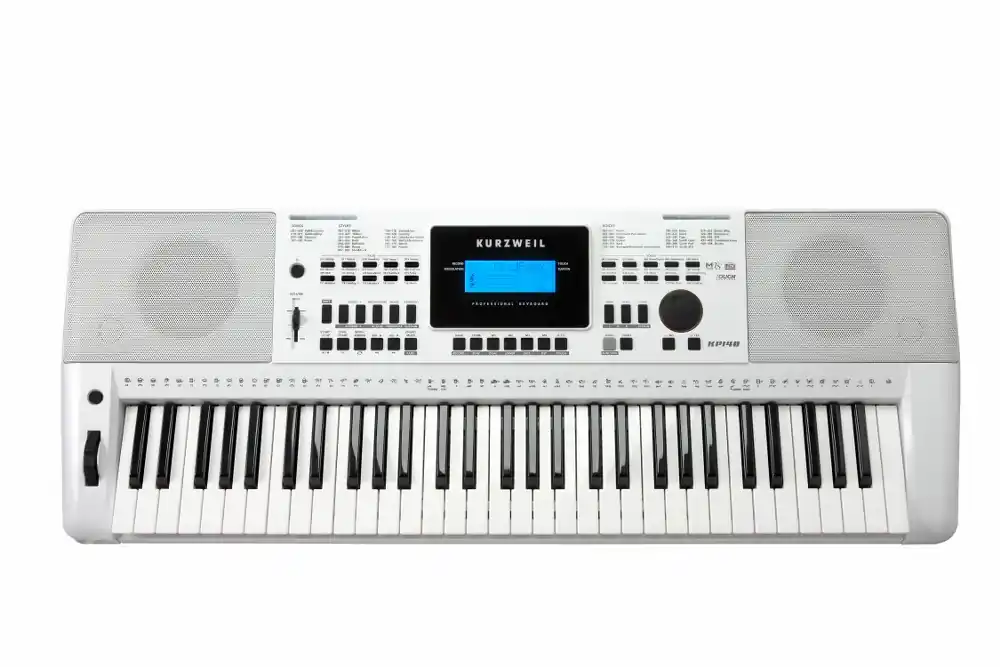 Kup online KURZWEIL KP140 White - Przenośna klawiatura aranżacyjna.