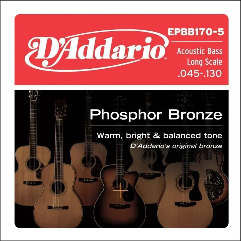 D‘Addario EPBB170-5 Łatwy zwrot