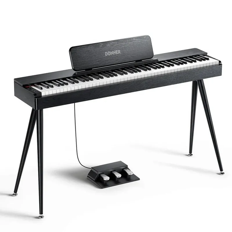 Kup online DONNER OURA S100 Pianino cyfrowe o minimalistycznym designie i autentycznym brzmieniu