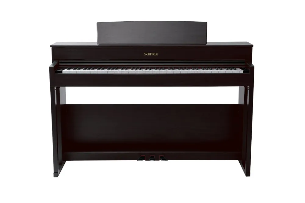 Zamów teraz SAMICK DP-500 RW Pianino cyfrowe z aranżerem + ława + słuchawki