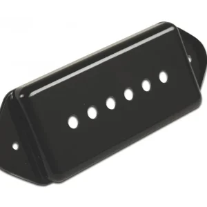 Wybór klientów Gibson PC-040 P-90/P-100 Pickup Dog Ear Cover/Black - puszka przetwornika