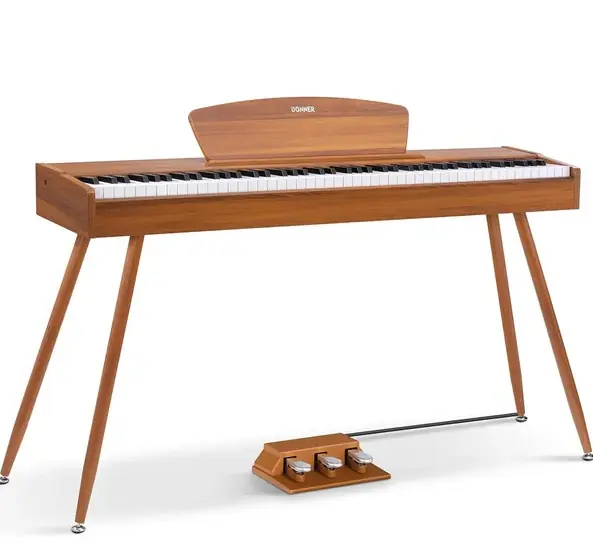Wyjątkowa oferta DONNER DDP-80 RETRO WOOD Pianino cyfrowe z dedykowaną ławą