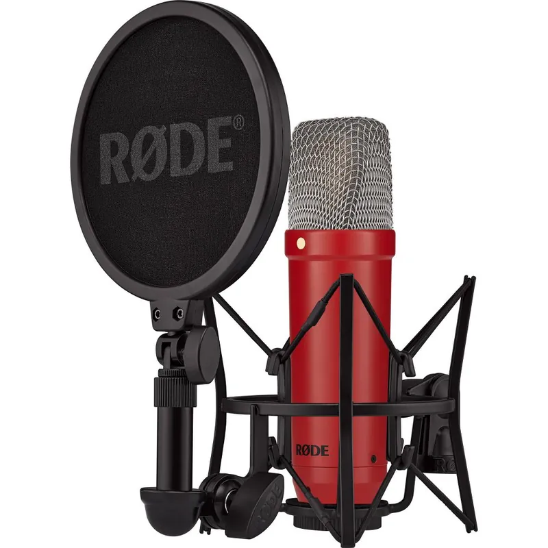 Wyjątkowa oferta RODE NT1 - Signature RED Mikrofon pojemnościowy - zestaw do nagrań wokalnych