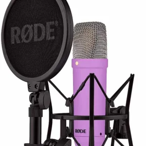 RODE NT1 - Signature PURPLE Mikrofon pojemnościowy - zestaw do nagrań wokalnych Darmowy zwrot