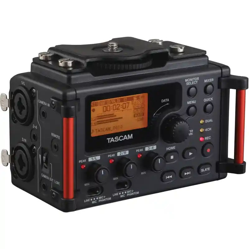 Oferta limitowana TASCAM DR-60D MK2 Rejestrator cyfrowy przeznaczony do aparatów fotograficznych DSLR i kamer