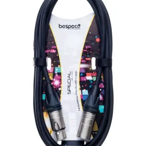 Szybka dostawa Bespeco DMX020N – kabel XLR męski–żeński 3P 20 m