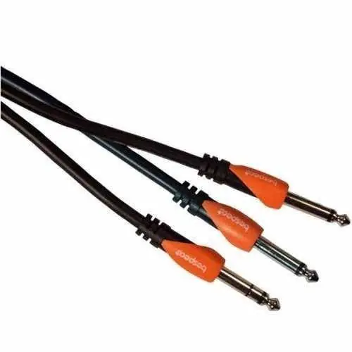 Cena promocyjna Bespeco SLYS2J300 – kabel audio TRS na 2x TS 3 m