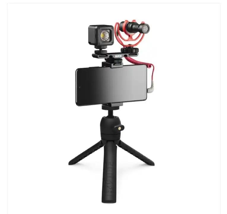 Nie przegap RODE Vlogger Kit Universal - Zestaw do tworzenia filmów
