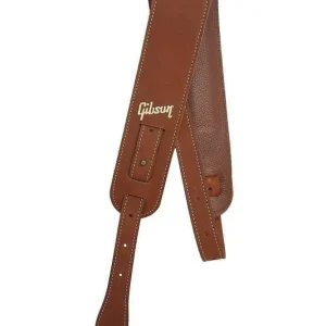 Pasek gitarowy Gibson The Nubuck Strap, brown Premium