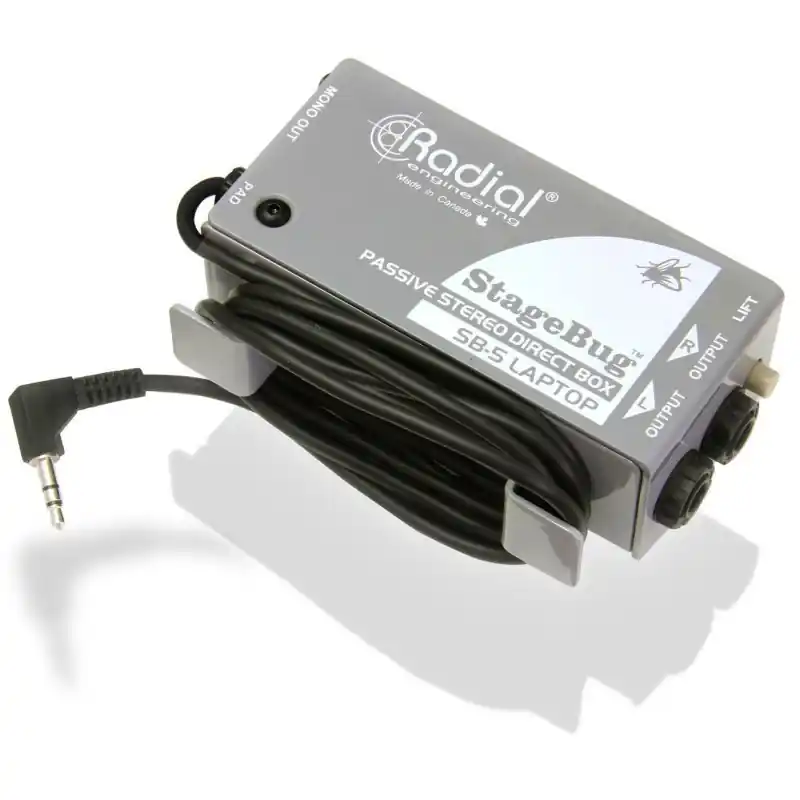 Ograniczona ilość RADIAL STAGEBUG 5 Dibox pasywny stereo do laptopa