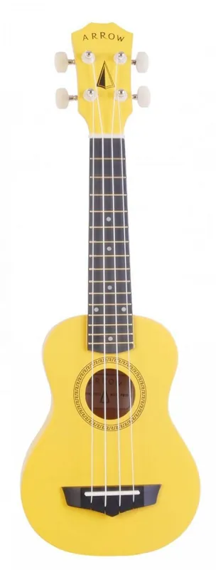 Najlepsza cena Arrow PB10 YW Soprano Yellow – ukulele sopranowe z pokrowcem
