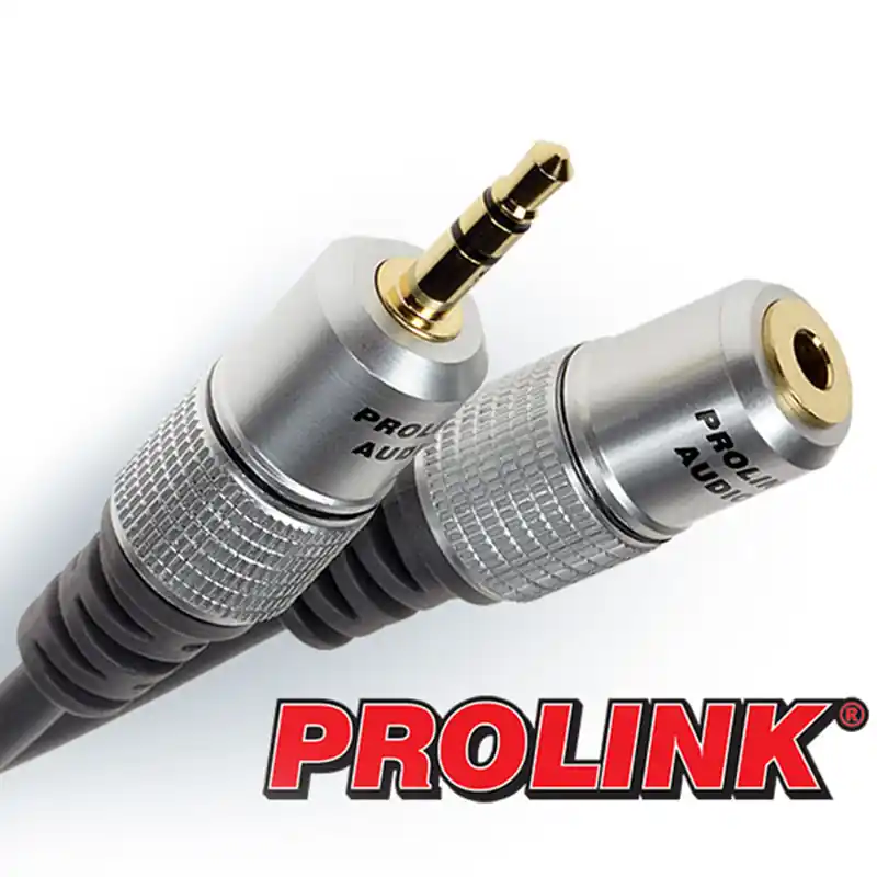 PROLINK TCV 2450 EX 3.5STR-GN 3.5STR 5M rzedłużacz mini jack 3,5 mm stereo z serii Prolink Exclusive Hit cenowy