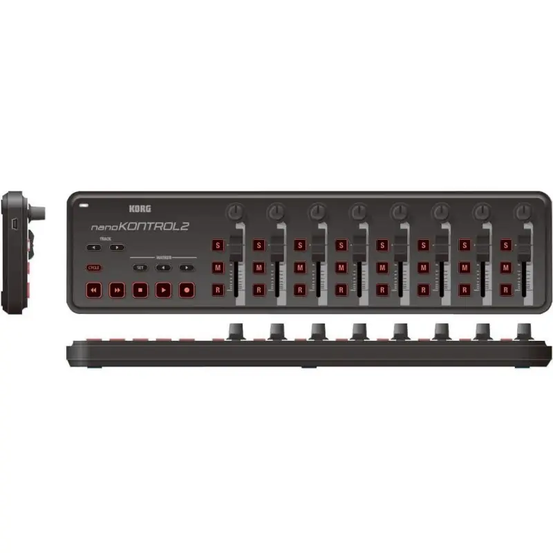 KORG NANOKONTROL 2-BK wielofunkcyjny, kompaktowy kontroler kolr czarny Ostatnie sztuki