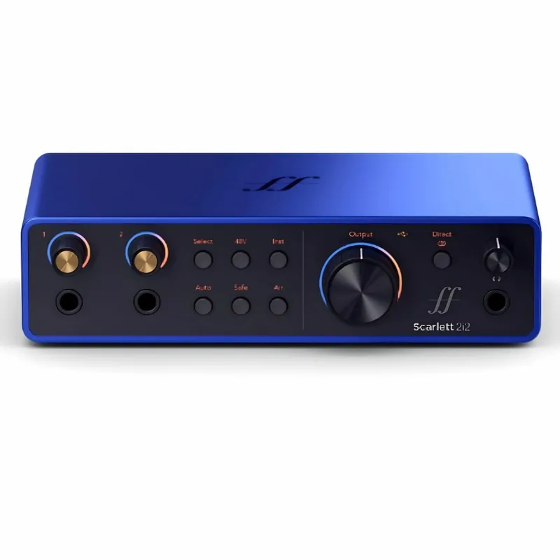 Wysoka jakość Focusrite Scarlett 2i2 4Gen Anniversary Edition - Interfejs audio USB