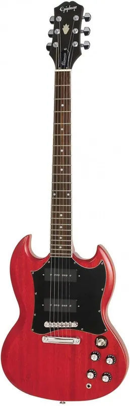 Epiphone SG Classic Worn P90 WCH Worn Cherry gitara elektryczna Ostatnie sztuki