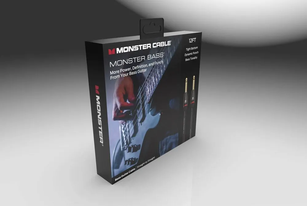 Kabel Instrumentalny Monster Prolink Monster Bass® Jack 3,6m Ekspresowa dostawa