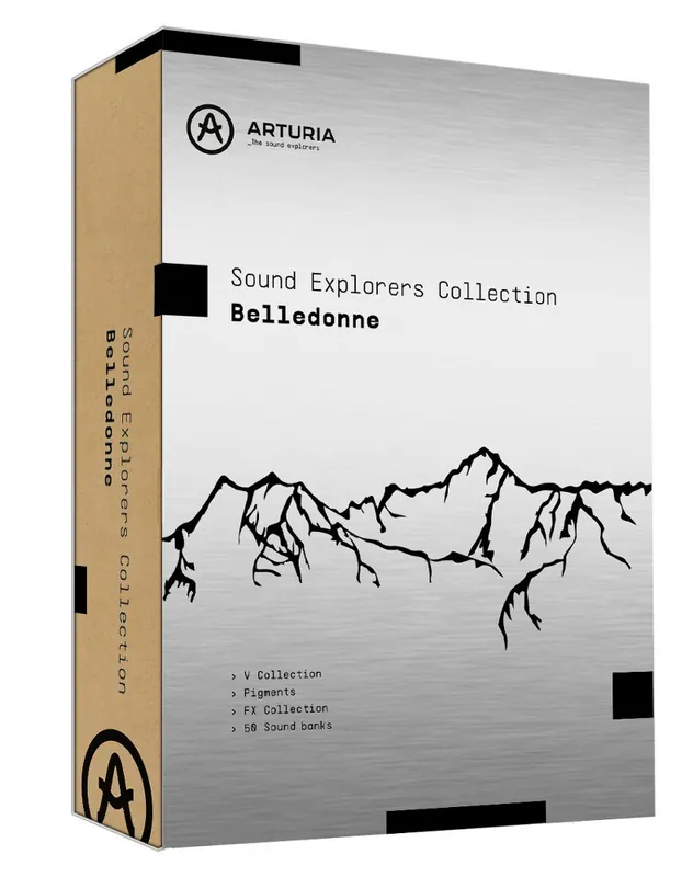Bezpieczna płatność ARTURIA SOUND EXPLORER BELLEDONNE - ekskluzywny pakiet oprogramowania premium