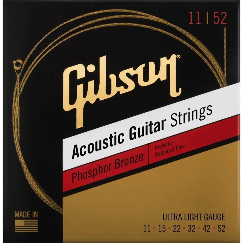 Gibson SAG-PB11 Phosphor Bronze – struny do gitary akustycznej Wyjątkowa oferta