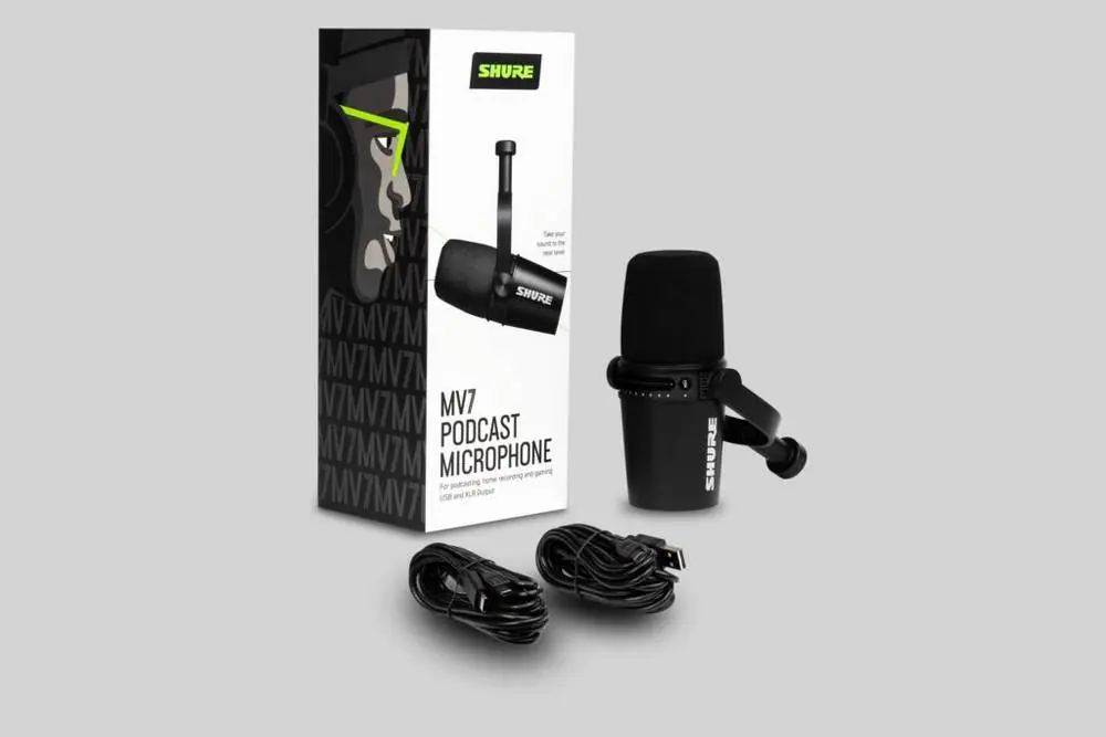 Do wyczerpania zapasów Shure MOTIV MV7-K czarny - mikrofon pojemnościowy na USB
