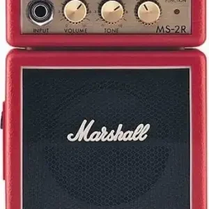 Zamów dziś Marshall MicroAmp MS-2R Red – mini wzmacniacz gitarowy
