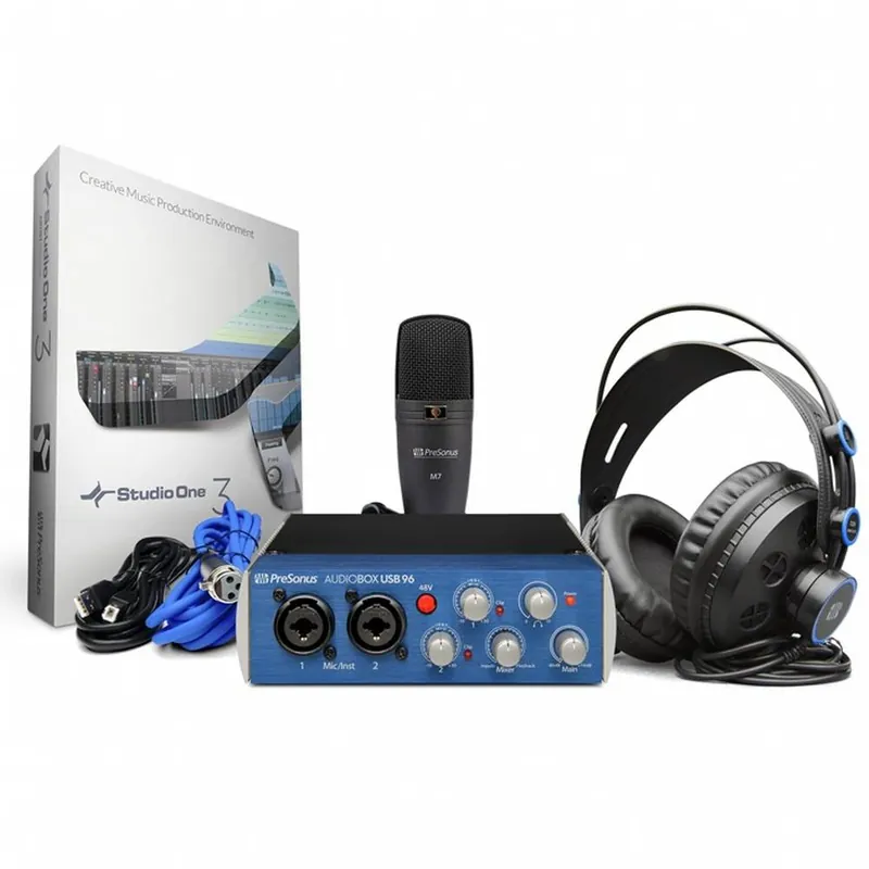 Do wyczerpania zapasów PRESONUS AudioBox USB 96 Studio - Zestaw Nagraniowy