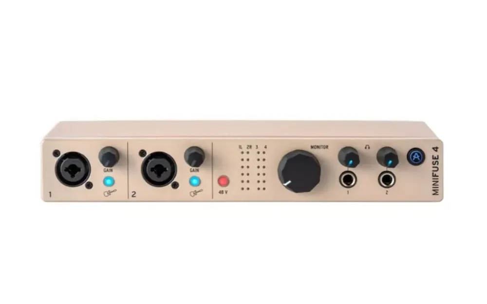 Zamów teraz Arturia MiniFuse 4 Champagne - interfejs audio USB