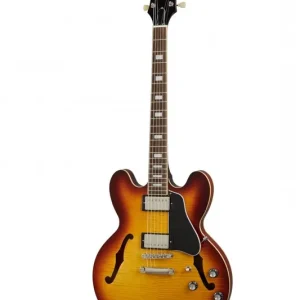 Epiphone ES335 Figured RTB Raspberry Tea Burst Gitara Elektryczna Łatwy zwrot