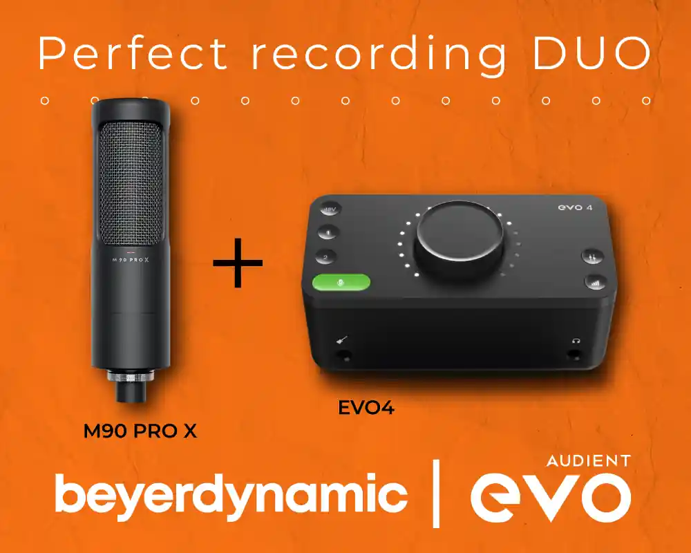 Beyerdynamic M 90 PRO X DUO - Perfect Recording DUO Mikrofon + Interfejs Oferta