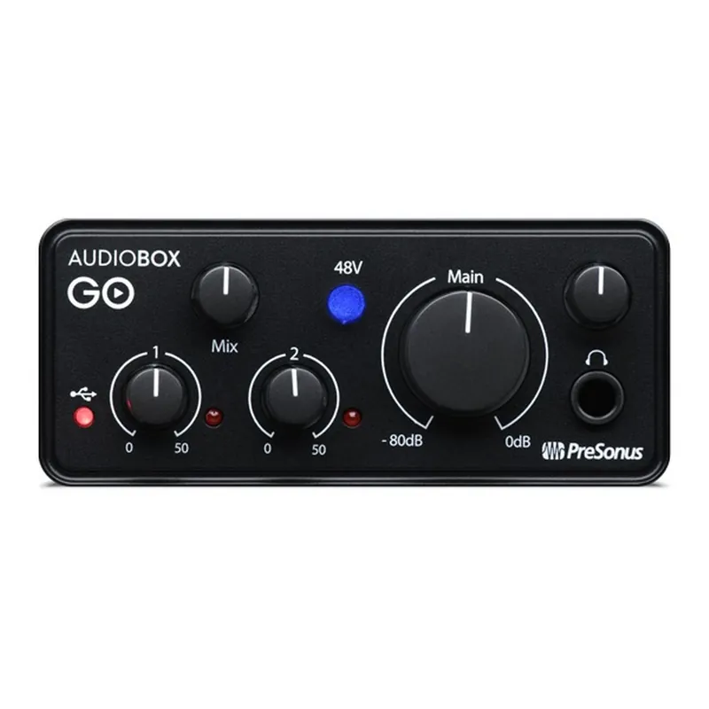 PRESONUS AudioBox GO - Interfejs Audio USB Oferta limitowana