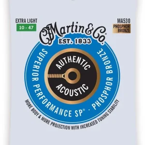 Martin MA530 Authentic 92/8 – struny do gitary akustycznej Szybka wysyłka