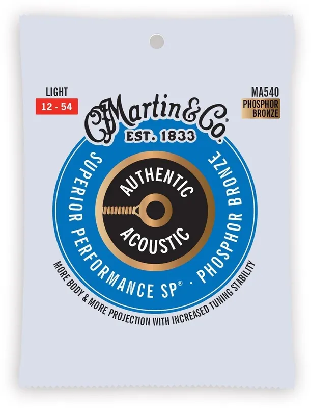 Wyjątkowa oferta Martin MA540 Authentic 92/8 Light – struny do gitary akustycznej